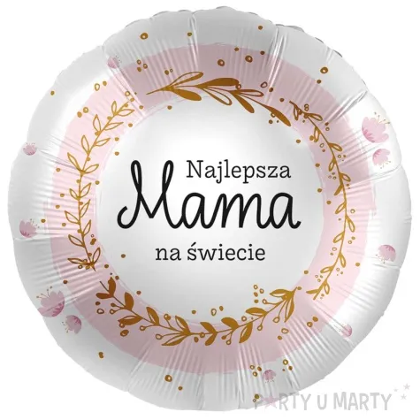 balon foliowy najlepsza mama na swiecie premioloon 17 rnd