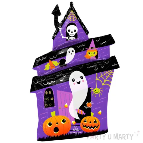 balon foliowy nawiedzony dom halloween amscan 32 shp