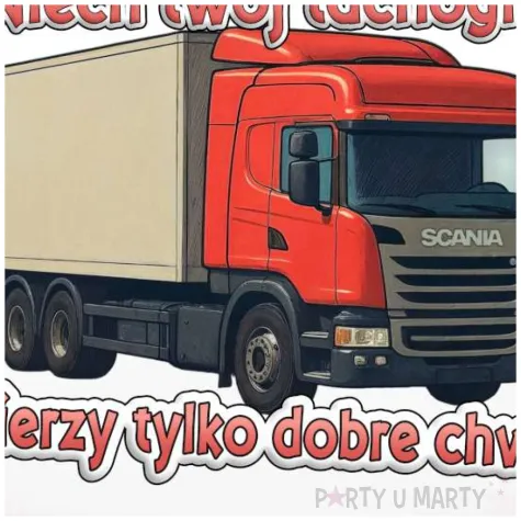 balon foliowy niech twoj tachograf mierzy tylko dobre chwile ciezarowka tir 18 rnd