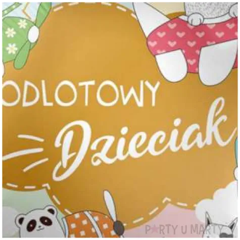 balon foliowy odlotowy dzieciak premioloon 17 rnd