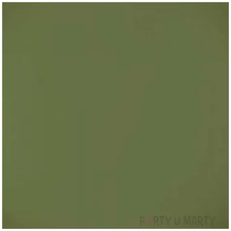 balon foliowy okragly dekoracja na urodziny zielony oliwkowy matowy 18 rnd