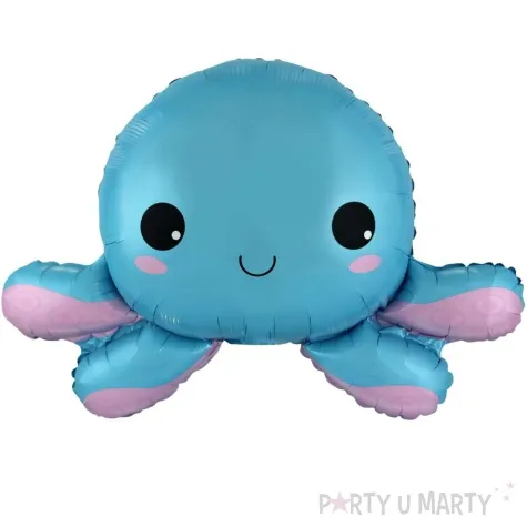 balon foliowy osmiornica niebieski flexmetal 14 shp