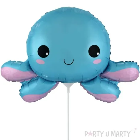 balon foliowy osmiornica niebieski flexmetal 14 shp