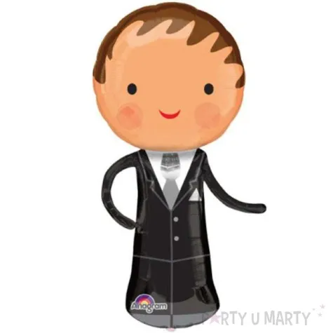 balon foliowy pan mlody amscan 40 shp