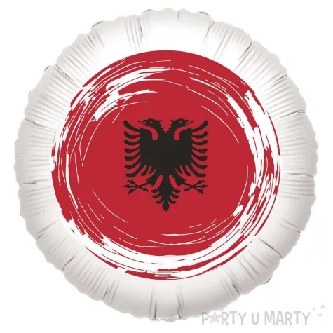 balon foliowy panstwa swiata albania bialy 18