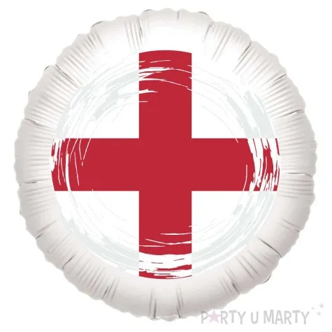 balon foliowy panstwa swiata anglia bialy 18 rnd