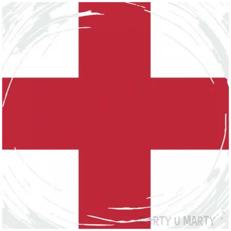 balon foliowy panstwa swiata anglia bialy 18 rnd