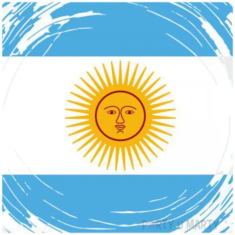 balon foliowy panstwa swiata argentyna bialy 18 rnd