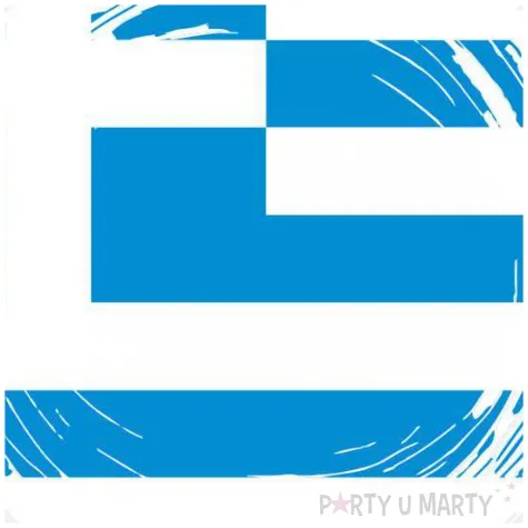 balon foliowy panstwa swiata grecja bialy 18 rnd