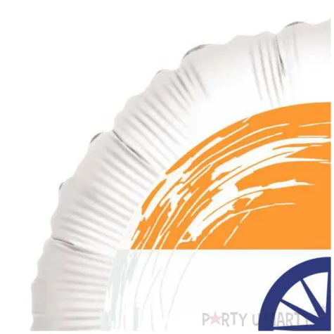 balon foliowy panstwa swiata indie bialy 18 rnd