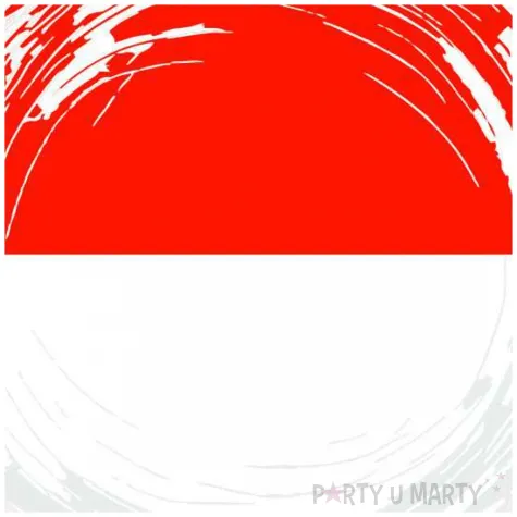 balon foliowy panstwa swiata indonezja bialy 18 rnd