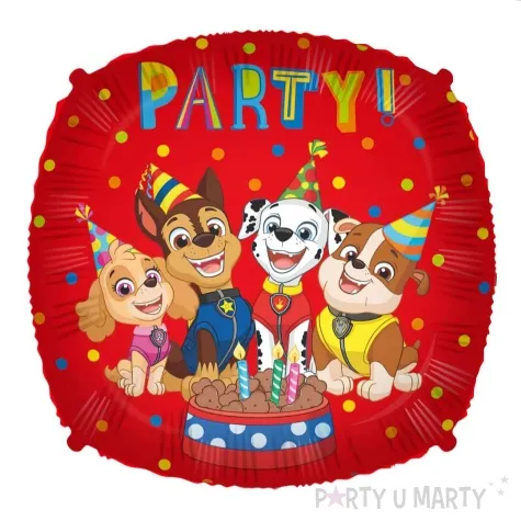 balon foliowy party paw patrol psi patrol procos 18 shp