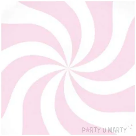 balon foliowy pastelowy lizak rozowy lososiowy flexmetal 18 rnd