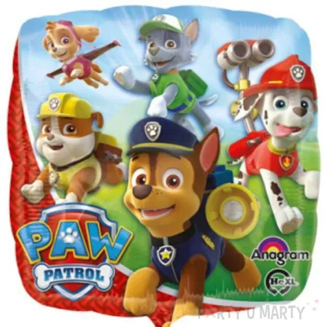balon foliowy paw patrol amscan 18 sqr
