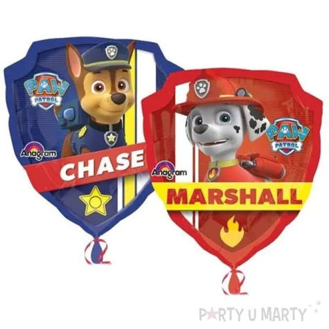 balon foliowy paw patrol chase i marshall amscan 24 shp