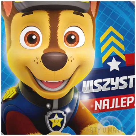 balon foliowy paw patrol chase wszystkiego najlepszego premioloon 17 rnd
