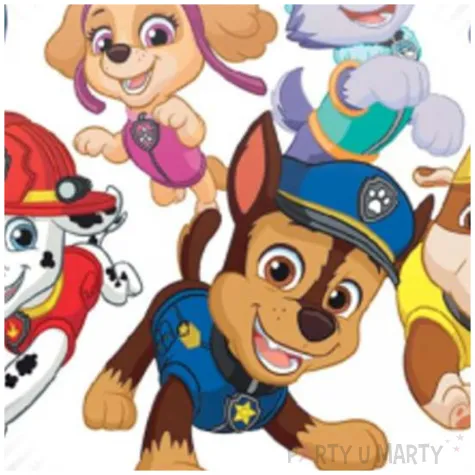 balon foliowy paw patrol czerwony procos 18 rnd