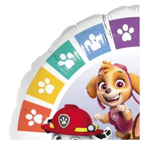 balon foliowy paw patrol mix amscan 17 rnd