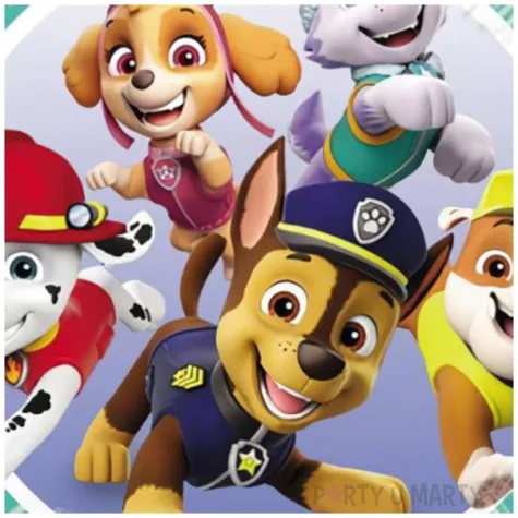 balon foliowy paw patrol mix amscan 17 rnd