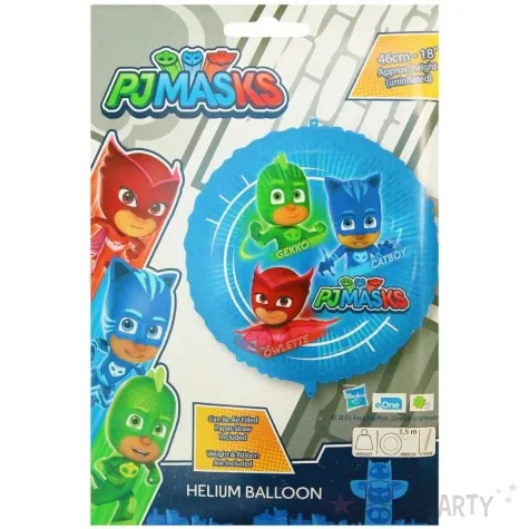 balon foliowy pidzamersi pj masks procos 18 rnd