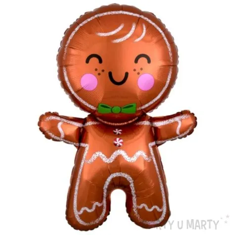 balon foliowy piernikowy ludzik amscan 30 cali