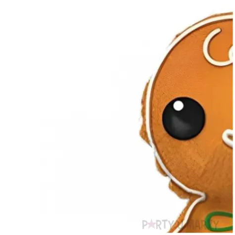 balon foliowy piernikowy ludzik boze narodzenie flexmetal 14 shp