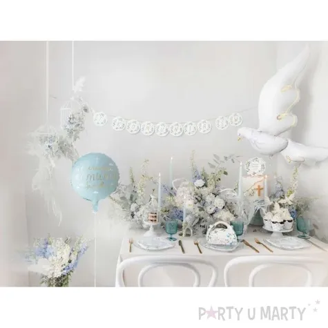 balon foliowy pierwsza komunia swieta partydeco 18 rnd