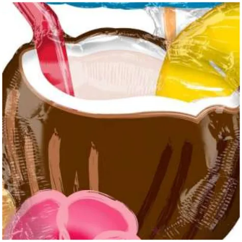 balon foliowy pina colada amscan 30 shp