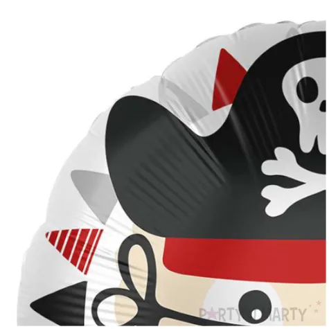 balon foliowy pirat z opaska wszystkiego najlepszego premioloon 17 rnd