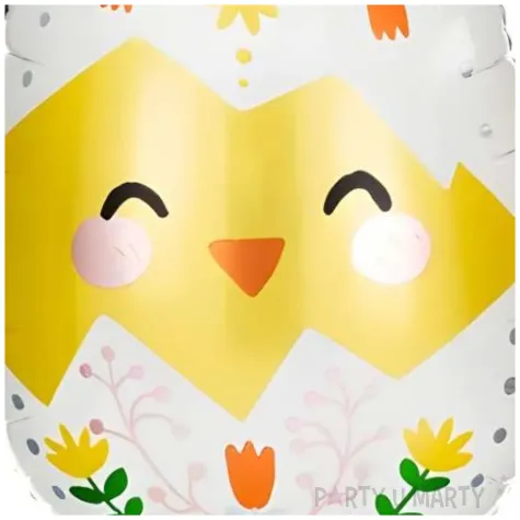 balon foliowy piskle w pisance mix partydeco 22 shp