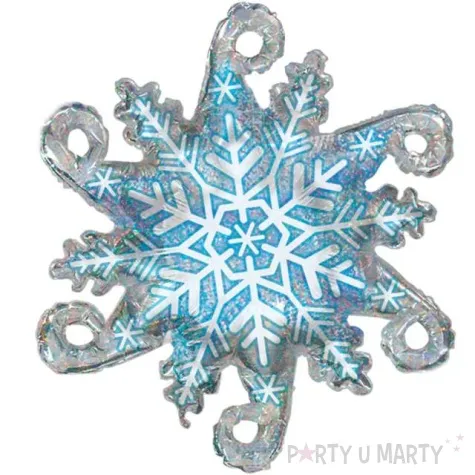 balon foliowy platek sniegu betallic 38 shp