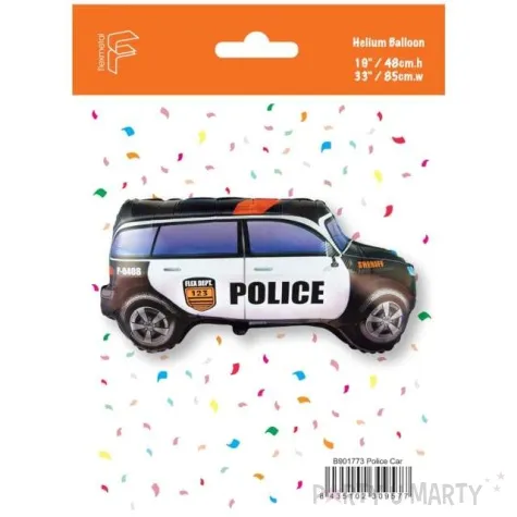 balon foliowy policyjny pojazd flexmetal 24 shp