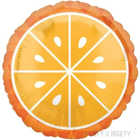 balon foliowy pomarancza amscan 18 rnd