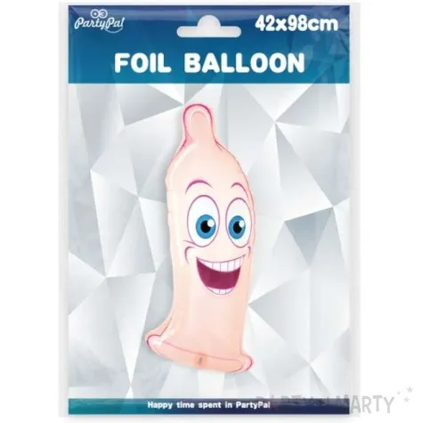 balon foliowy prezerwatywa kremowy partypal 39 shp