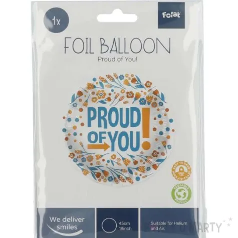 balon foliowy proud of you folat 18 rnd