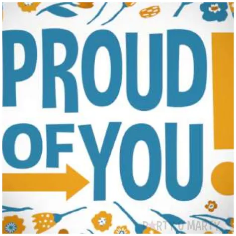 balon foliowy proud of you folat 18 rnd