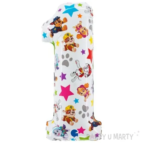 balon foliowy psi patrol cyfra 1 grabo 26 dgt