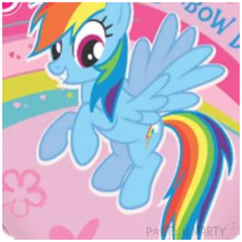 balon foliowy rainbow dash flexmetal 18 hrt