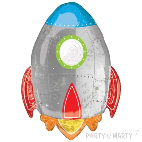balon foliowy rakieta blast off amscan 29 shp
