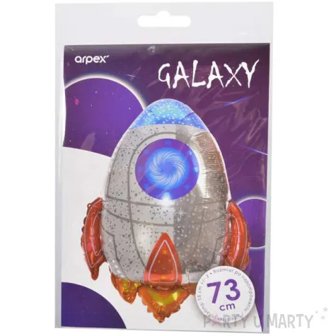 balon foliowy rakieta galaxy szary arpex 29 shp