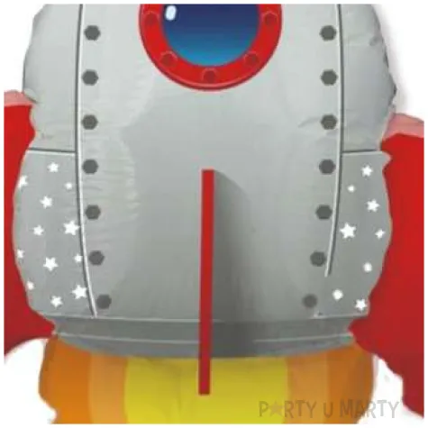 balon foliowy rakieta kosmos flexmetal 24 shp