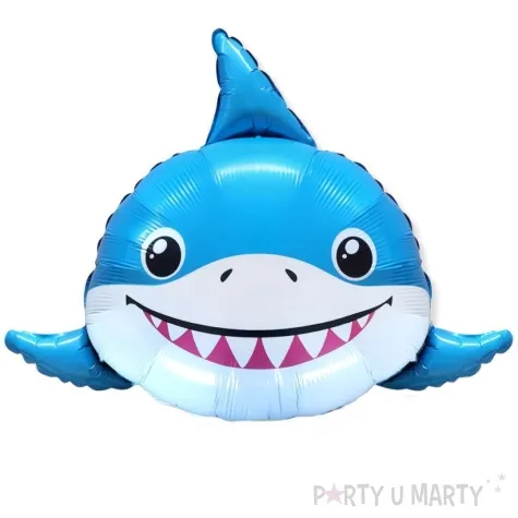 balon foliowy rekin niebieski flexmetal 24 shp