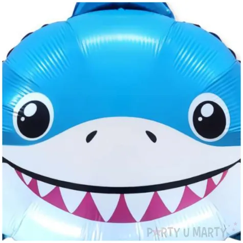 balon foliowy rekin niebieski flexmetal 24 shp