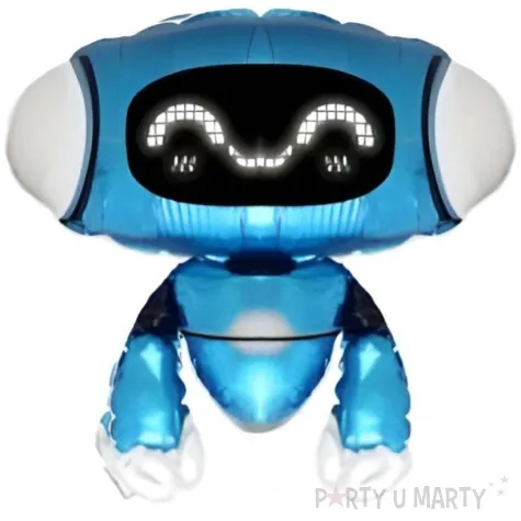 balon foliowy robot niebieski flexmetal 14 shp
