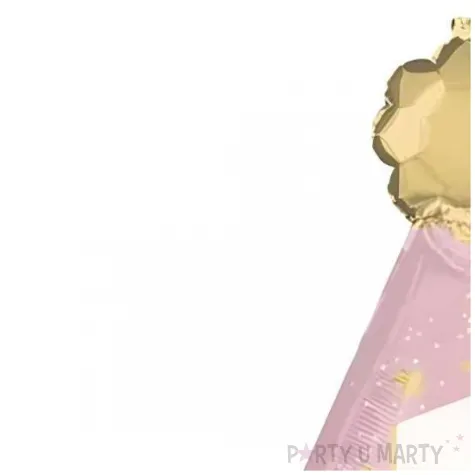 balon foliowy roczek dziewczynki rozowy amscan 18 shp