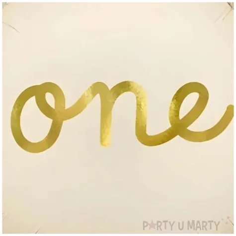 balon foliowy roczek falbanki bezowy partydeco 31 shp