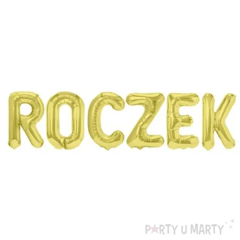 balon foliowy roczek zloty partypal 16 ltr