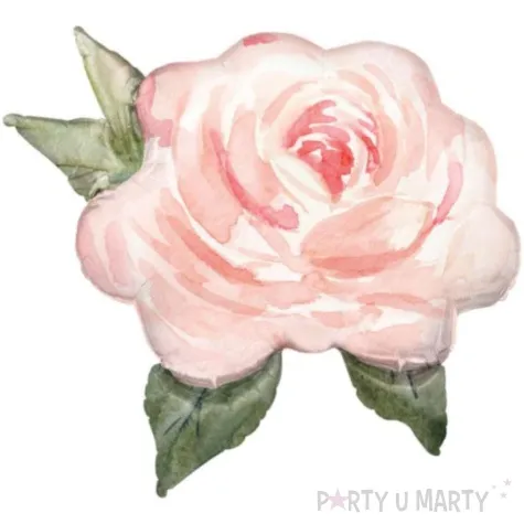 balon foliowy roza rozowa jasna qualatex 36 shp