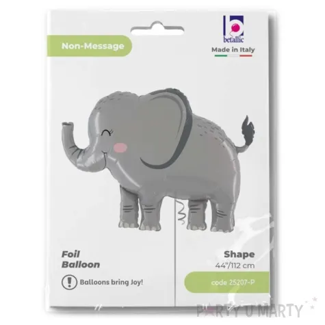 balon foliowy safari slon betallic 44 shp
