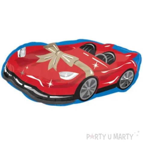 balon foliowy samochod wyscigowy amscan 36 shp